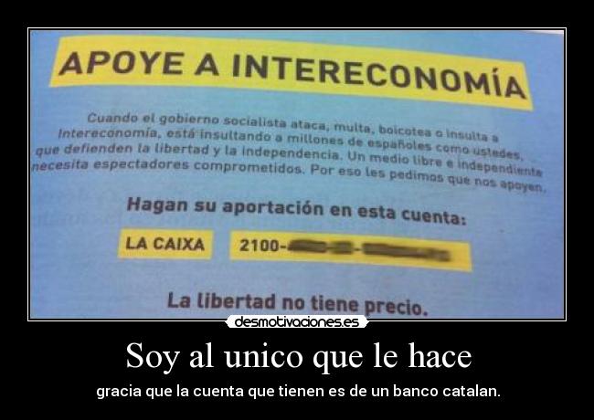 Soy al unico que le hace -