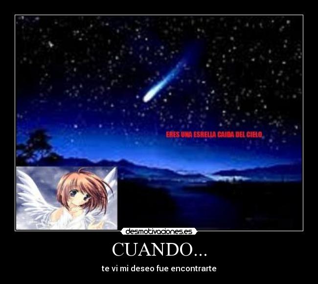 CUANDO... - te vi mi deseo fue encontrarte