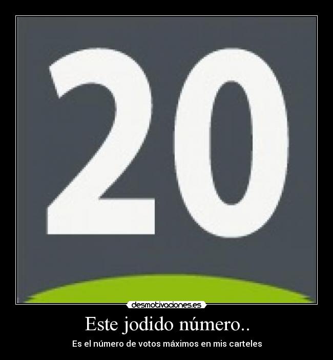 Este jodido número.. -