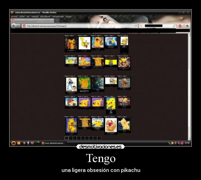 carteles pikacho obsesion desmotivaciones