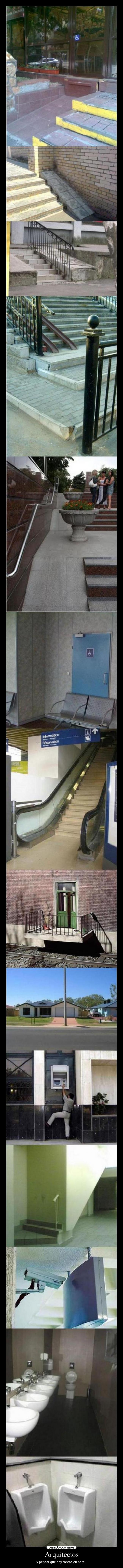 carteles paro arquitectos desmotivaciones