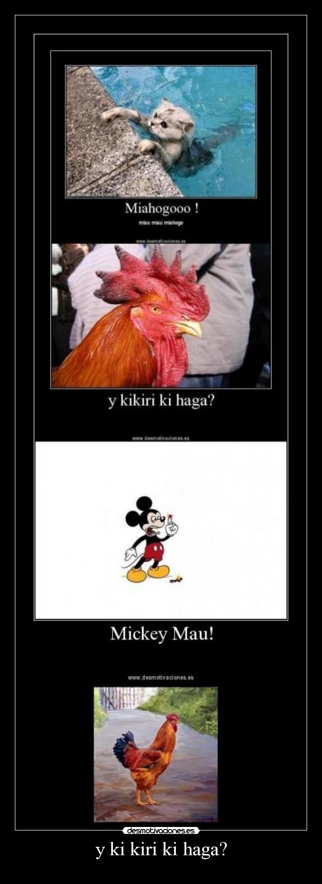 y ki kiri ki haga? -