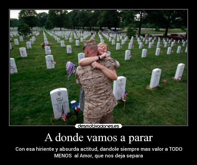 A donde vamos a parar - 