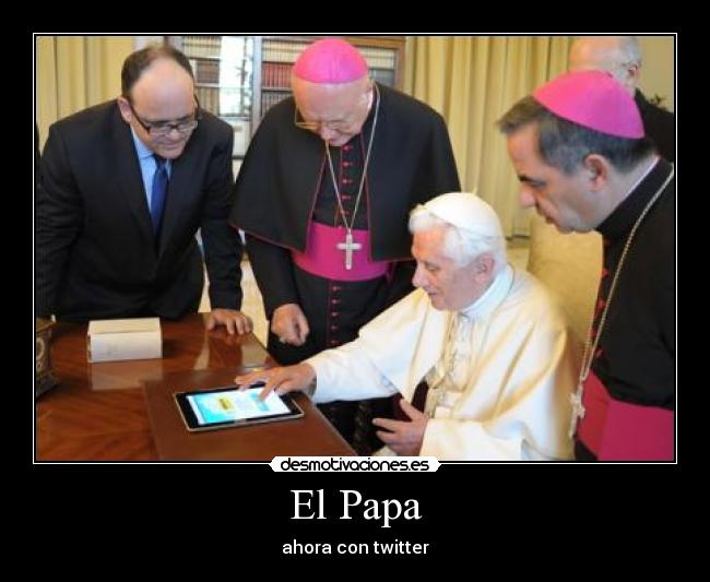 El Papa - ahora con twitter