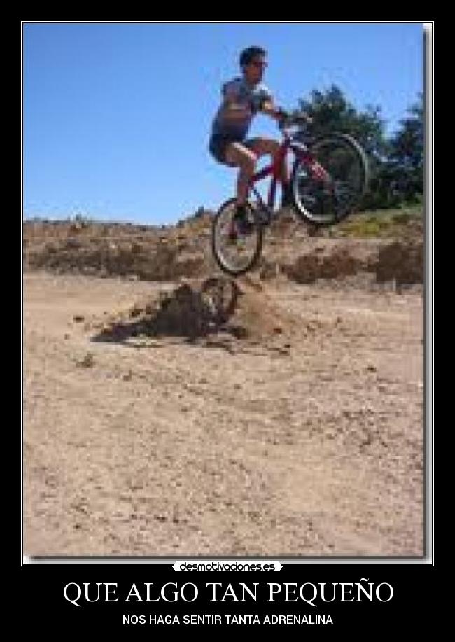 QUE ALGO TAN PEQUEÑO -