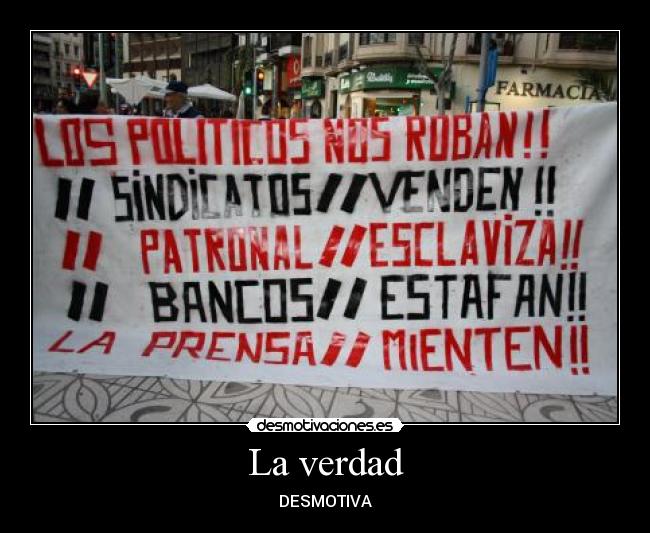 La verdad -