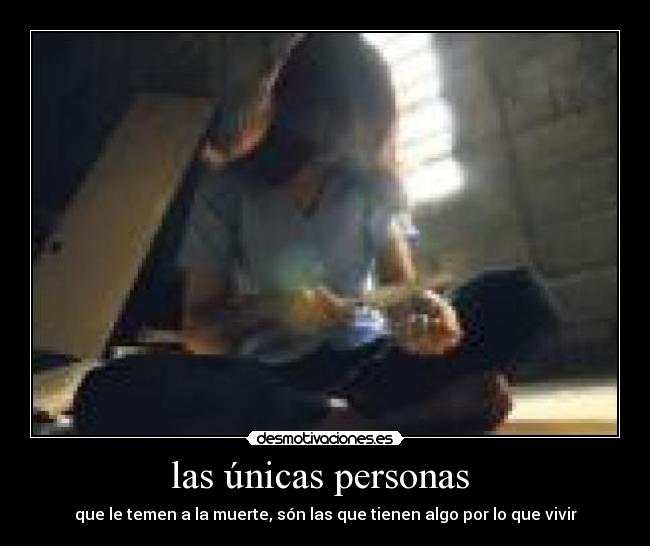 las únicas personas -