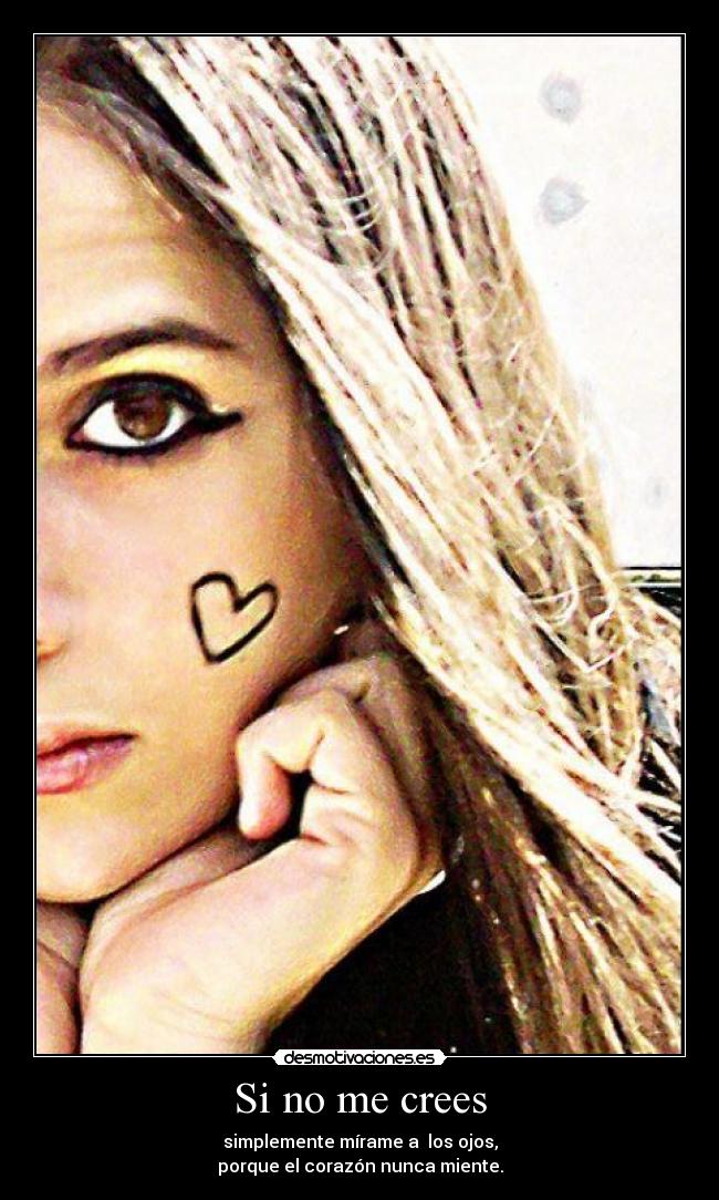Si no me crees - 