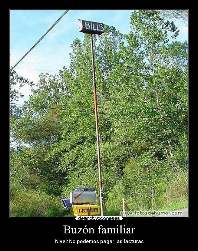 Buzón familiar - Nivel: No podemos pagar las facturas