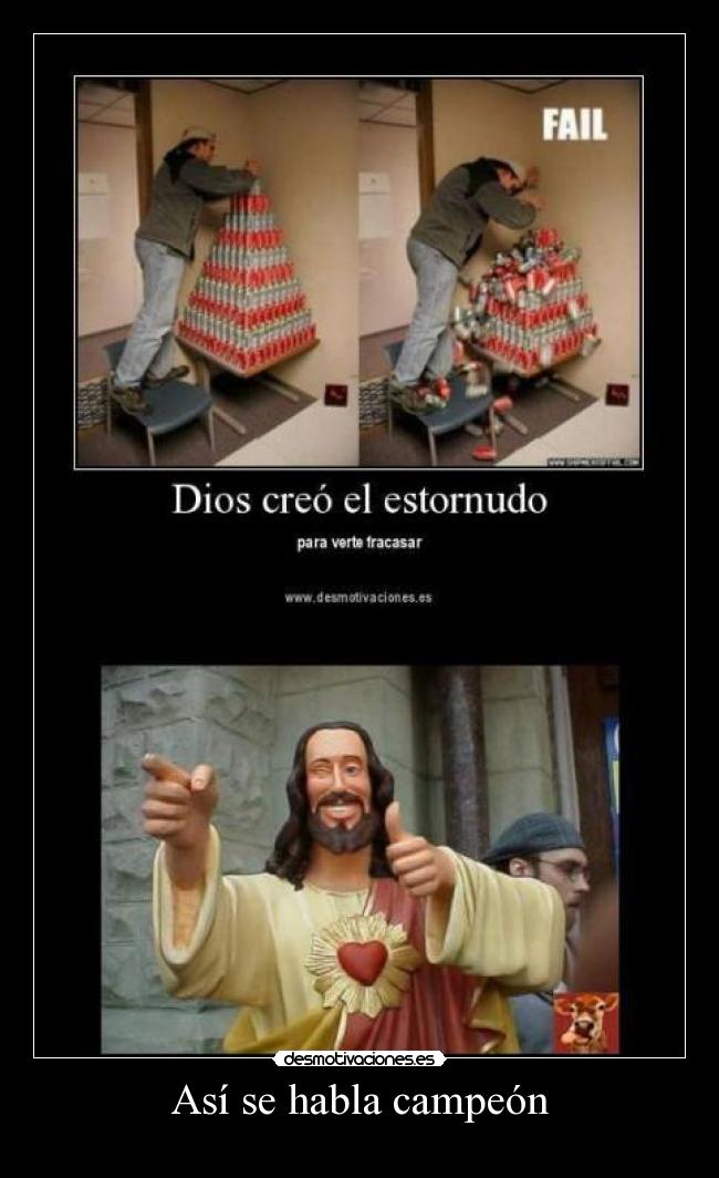 Así se habla campeón -