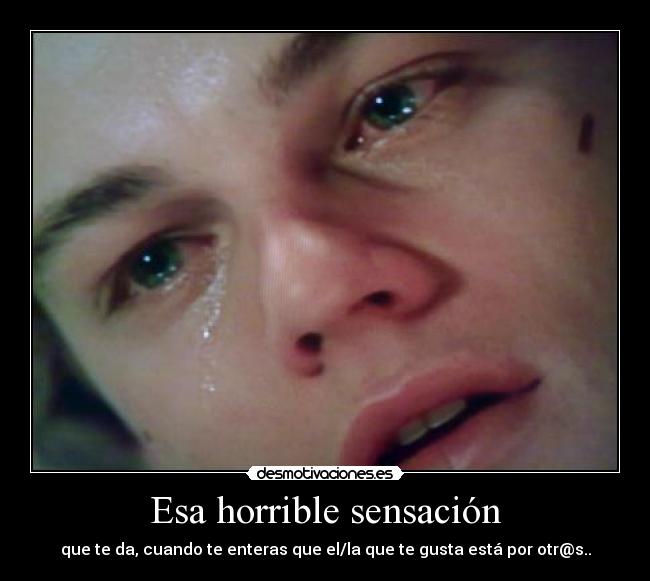 Esa horrible sensación - 