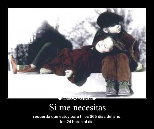 Si me necesitas - 