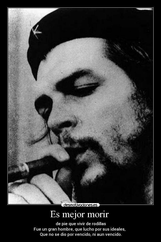 Es mejor morir  - 