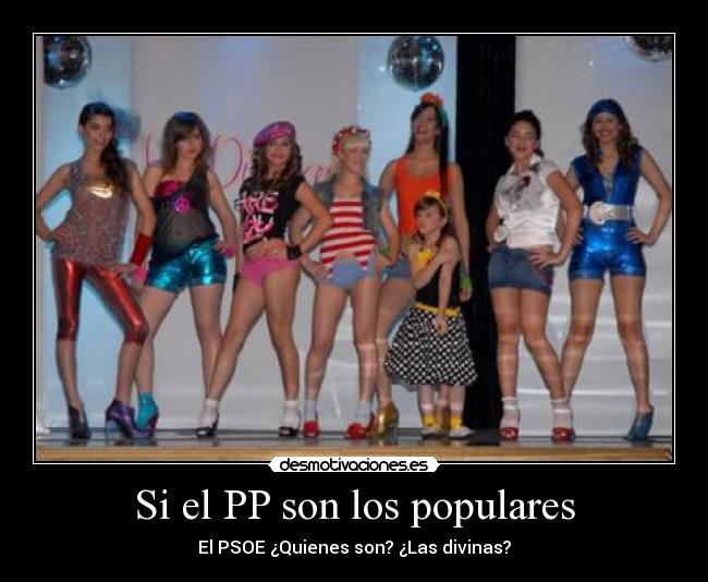 Si el PP son los populares - 
