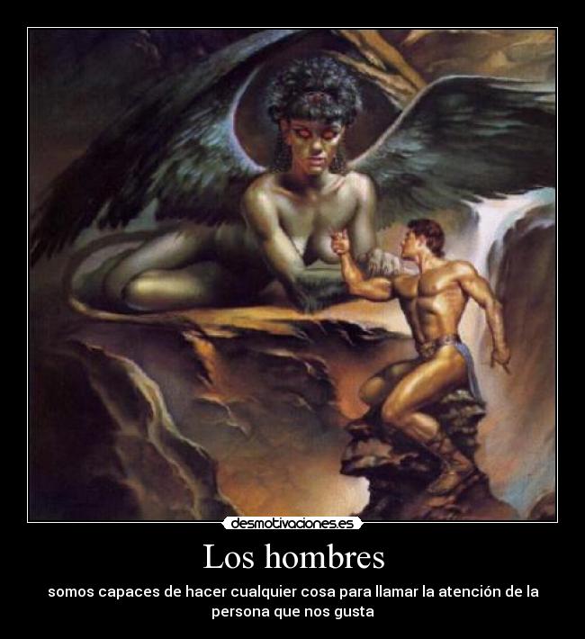 Los hombres -