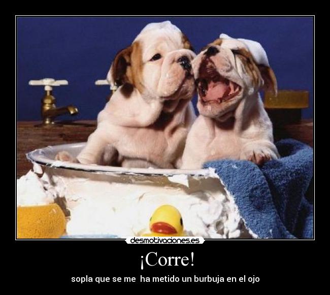 ¡Corre! -