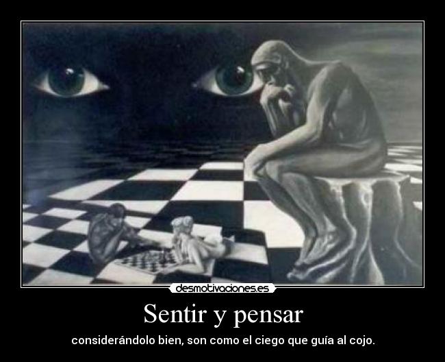 Sentir y pensar -