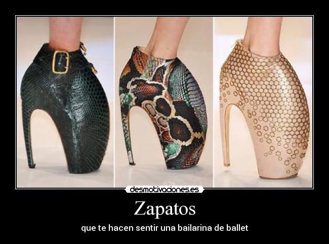 carteles zapatos desmotivaciones