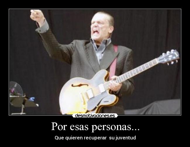 Por esas personas... - 