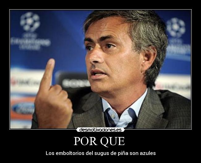 POR QUE - Los emboltorios del sugus de piña son azules