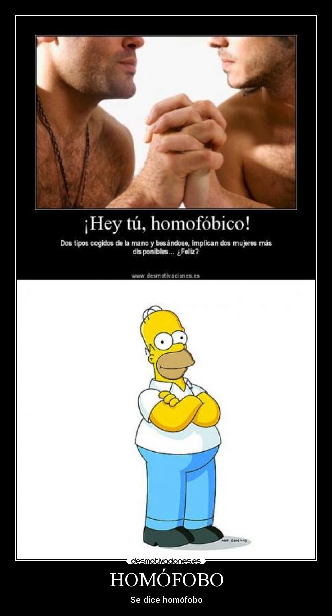 HOMÓFOBO -