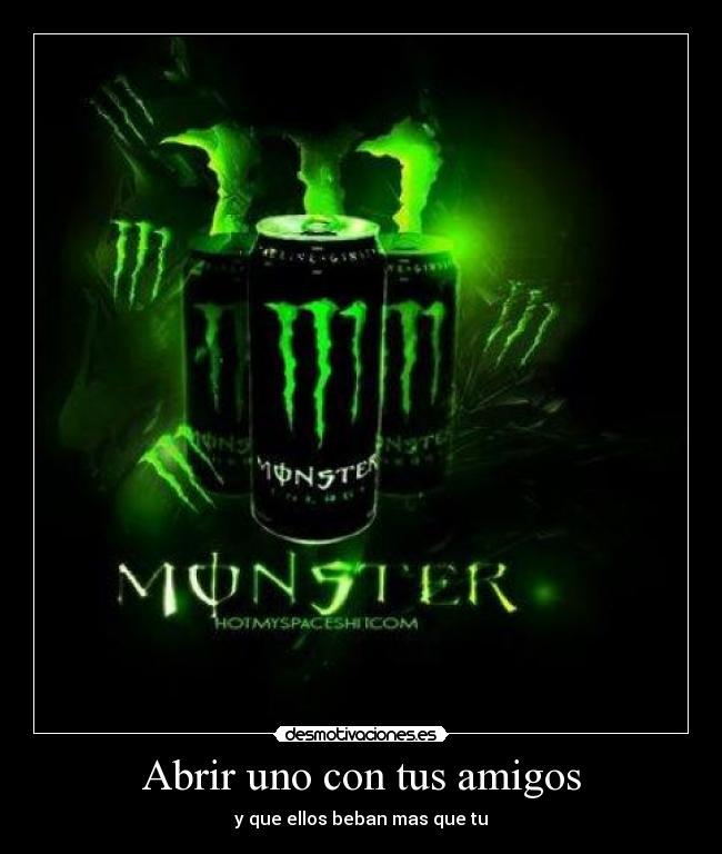 carteles amigos monster desmotivaciones