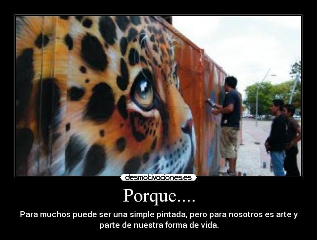 Porque.... -