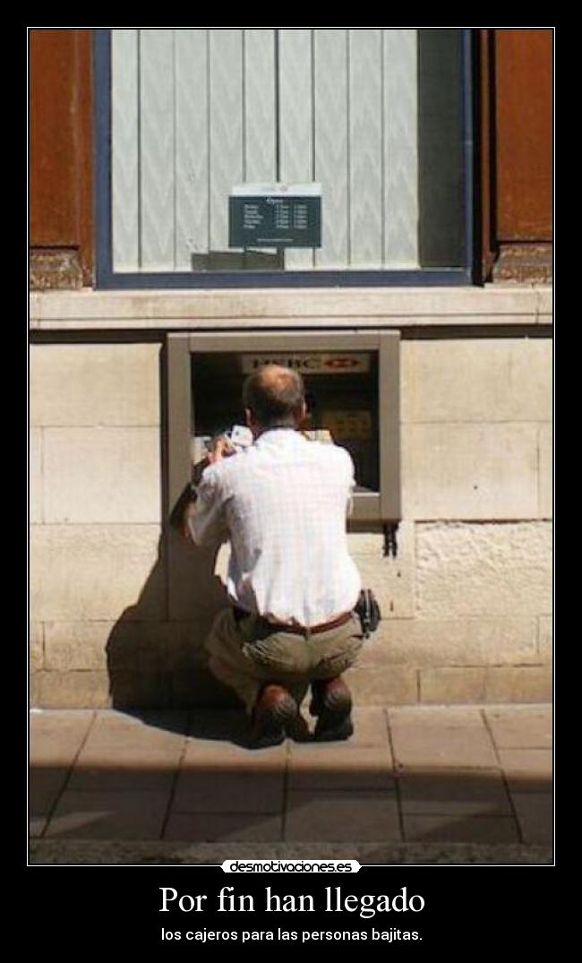 Por fin han llegado -