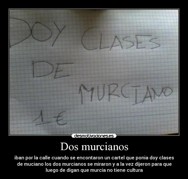 Dos murcianos - 