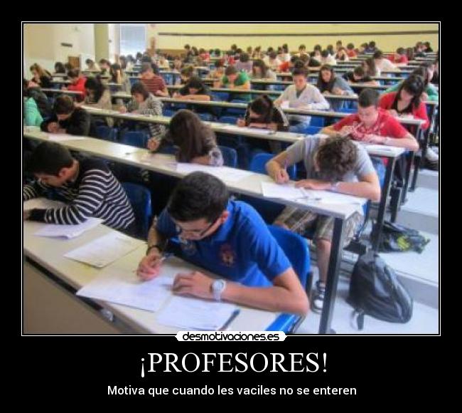 ¡PROFESORES! - 