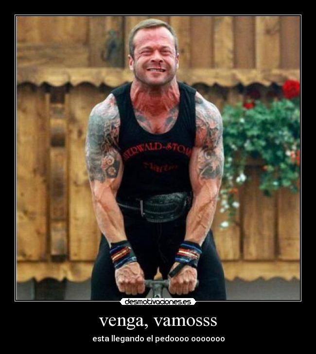 venga, vamosss - esta llegando el pedoooo ooooooo