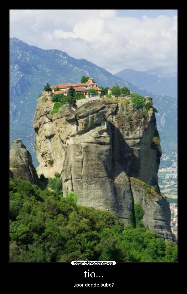 tio... - ¿por donde subo?