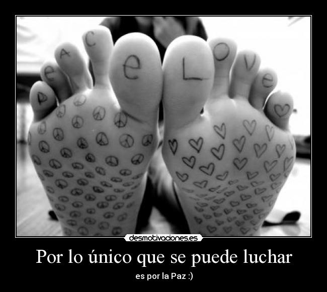 Por lo único que se puede luchar - 