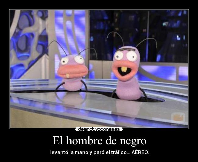 carteles hombre negro desmotivaciones