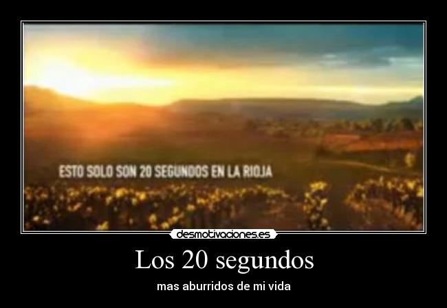 Los 20 segundos -