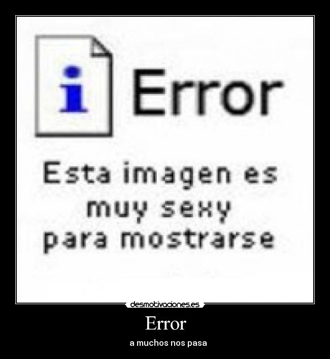 Error -