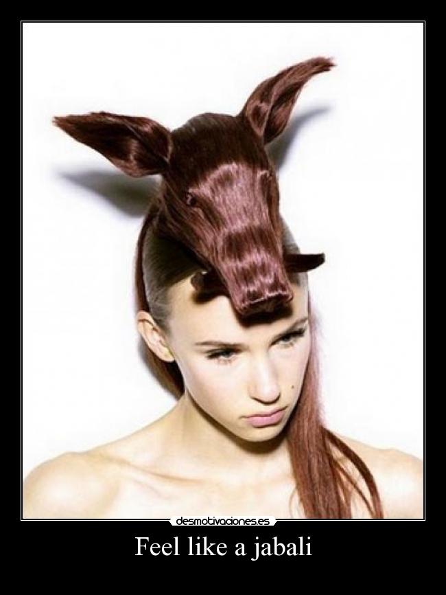 Feel like a jabali -