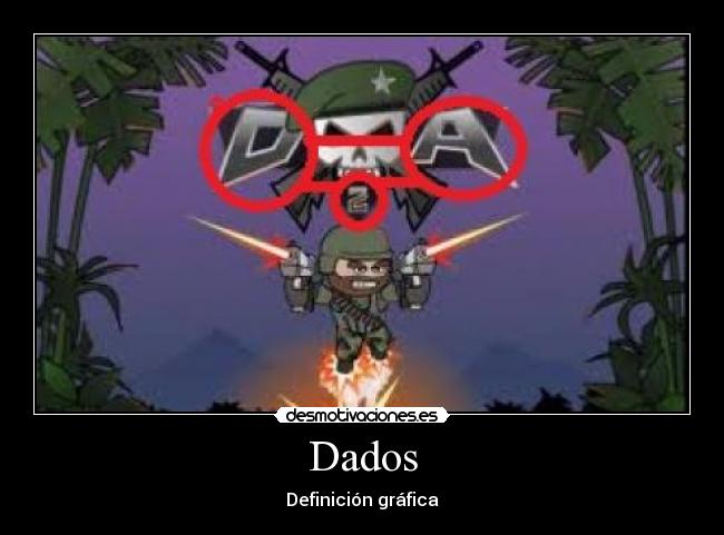 Dados - Definición gráfica