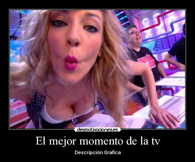 El mejor momento de la tv - Descripción Grafica