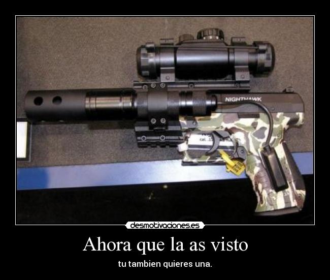 Ahora que la as visto -