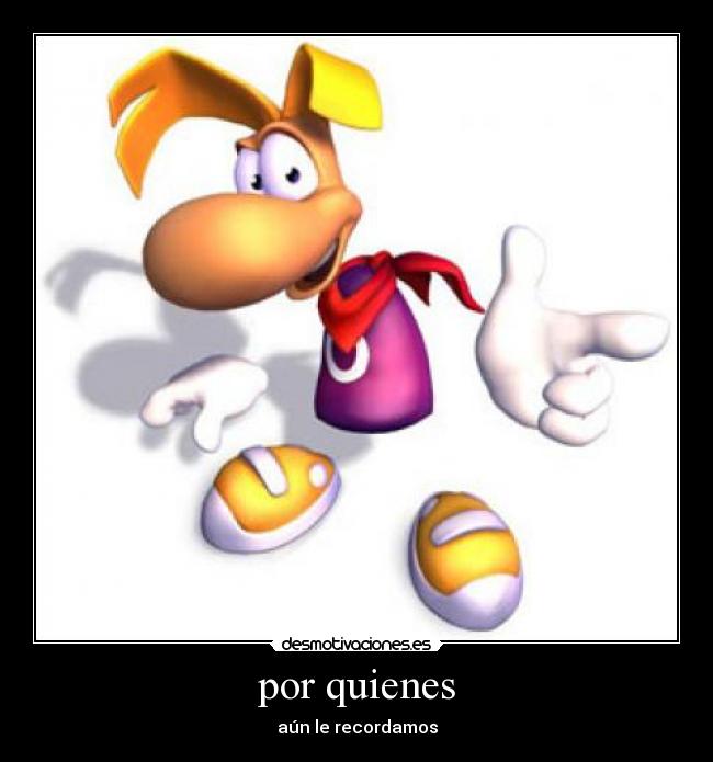 carteles rayman desmotivaciones