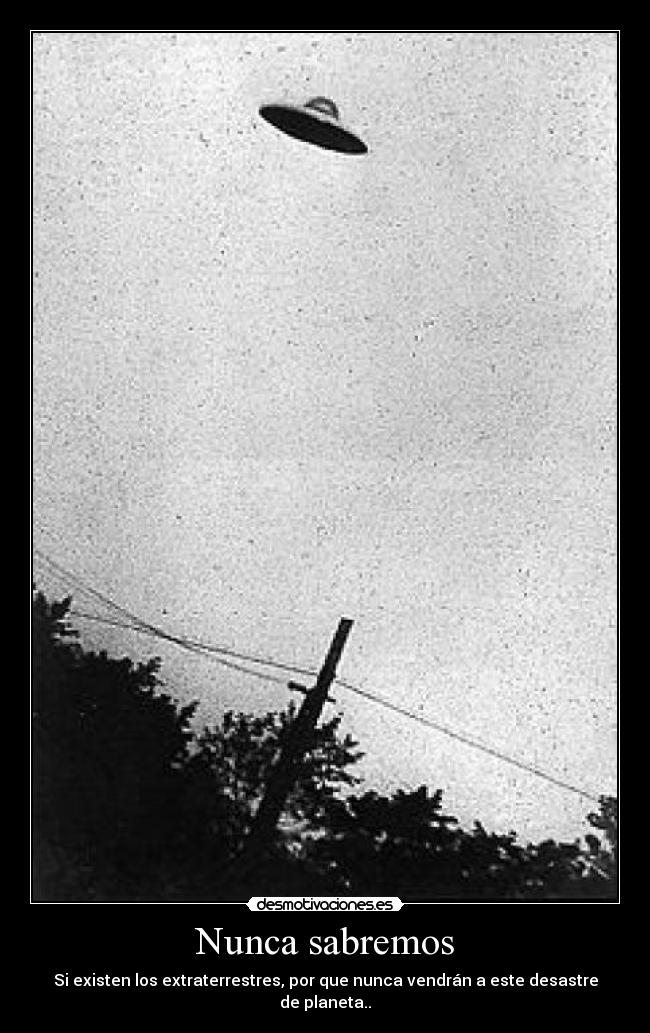 Nunca sabremos -
