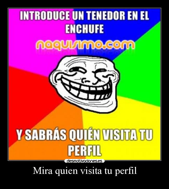 Mira quien visita tu perfil -