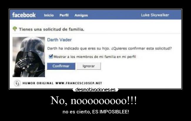No, nooooooooo!!! -