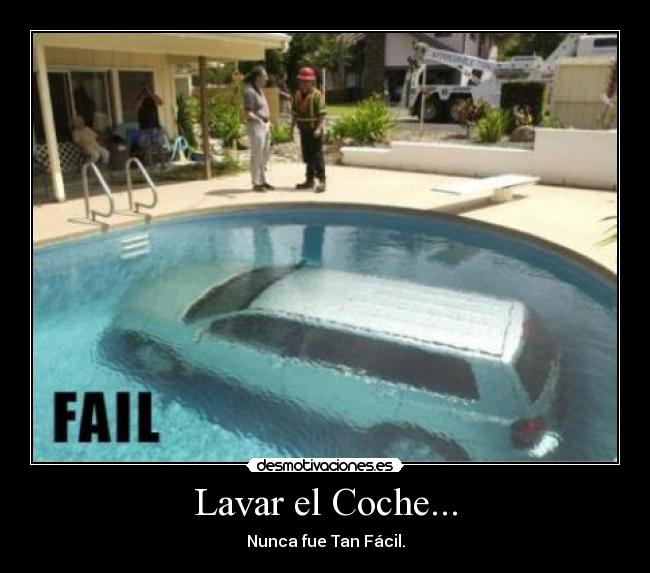 Lavar el Coche... - Nunca fue Tan Fácil.