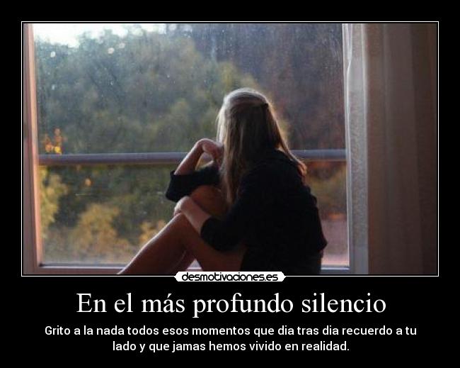 En el más profundo silencio - 