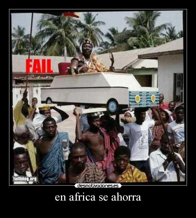 en africa se ahorra -