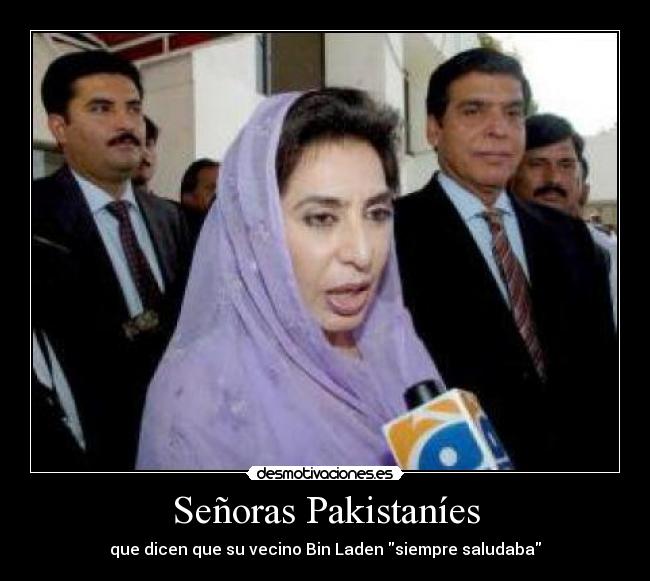 Señoras Pakistaníes -