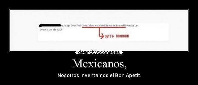 carteles mexicofranciacomida desmotivaciones