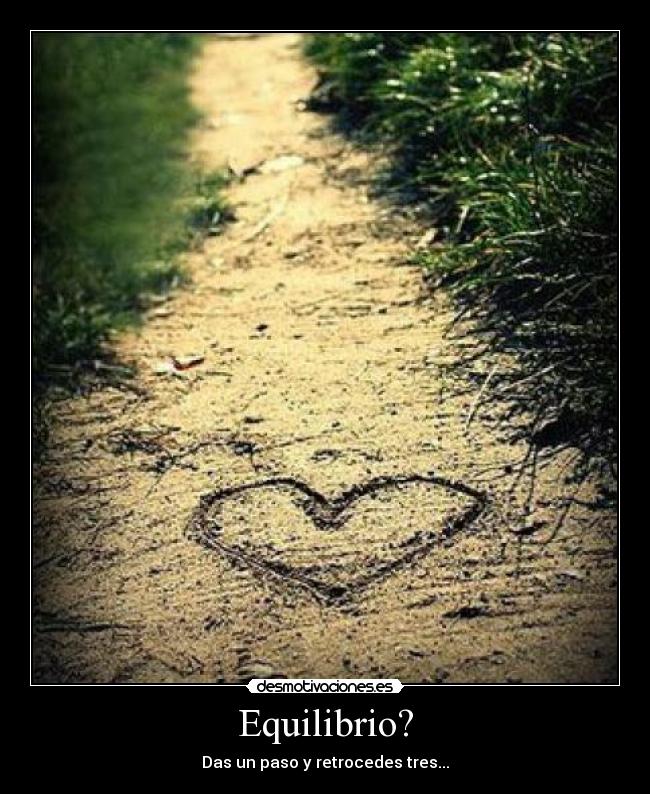 Equilibrio? -